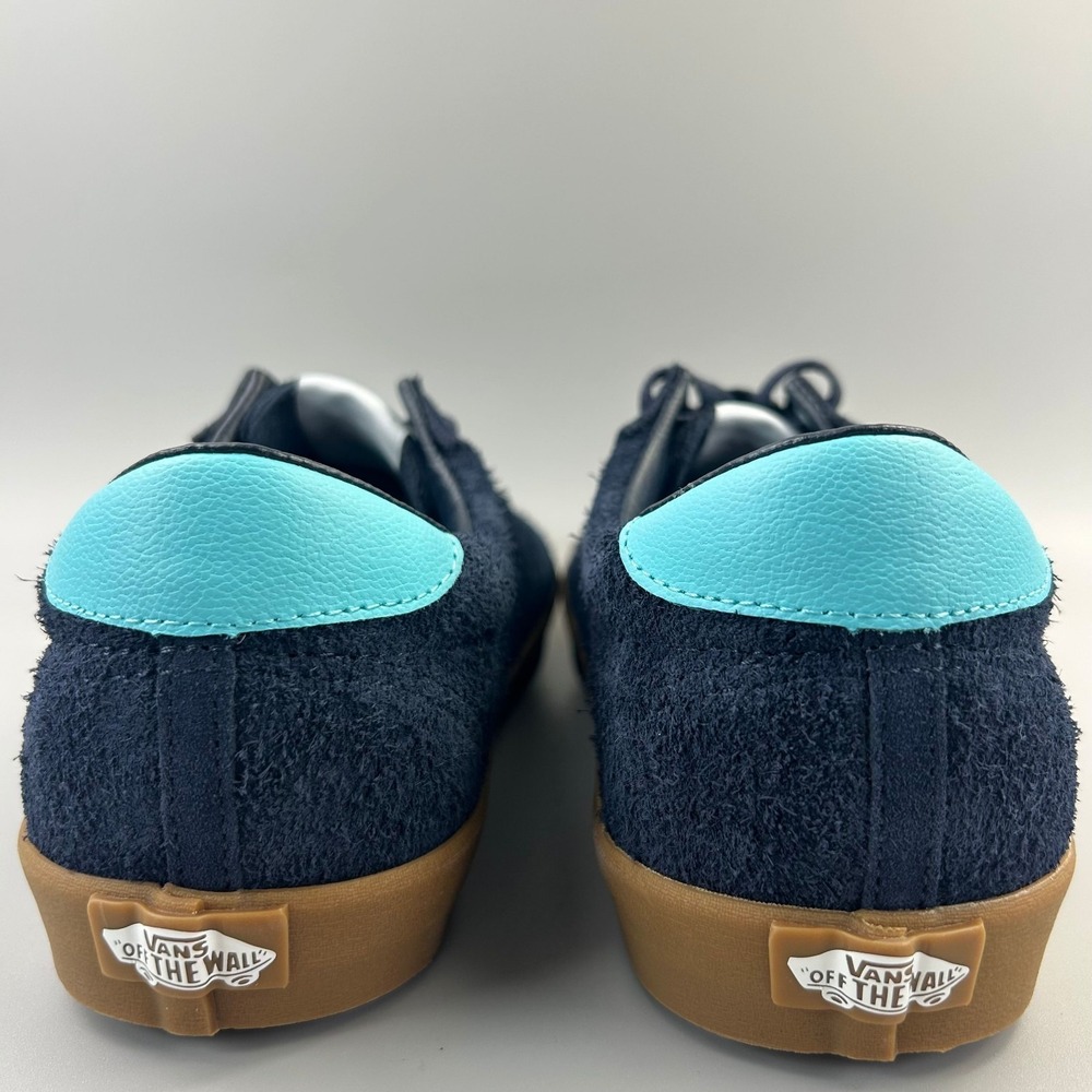 Vans Sport Low Men Size 9.5 Blue Gum Suede Skate Shoes NEW - Picture 4 of 6